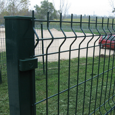 Taman Hot Dipped 3d Curvy Zinc Coated Welded Wire Mesh Fencing Pvc Coated