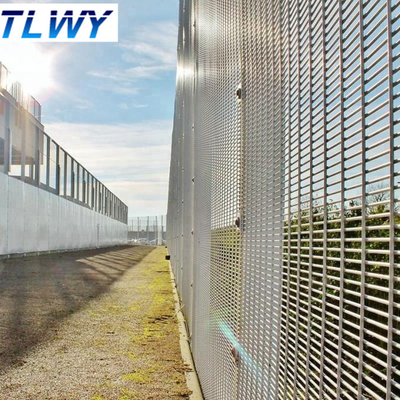Anping TLWY Line Post 60 * 2mm Bandara Perimeter Anggar Keamanan Tinggi