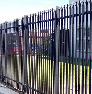 TLWY Hot Dipped Steel Palisade Security Fencing Panel Lebar 2.75m