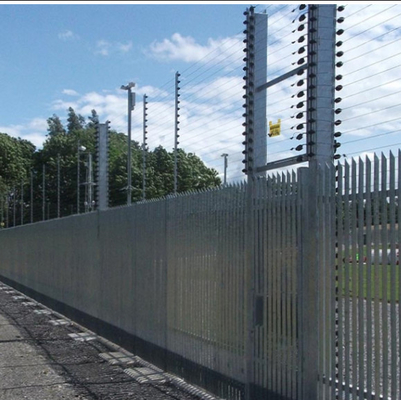 TLWY Hot Dipped Steel Palisade Security Fencing Panel Lebar 2.75m