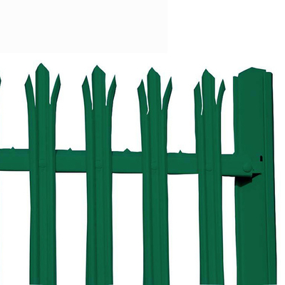 2.0mm 3.0mm Steelway Fence Secure Palisade Pagar Keamanan Logam Galvanis