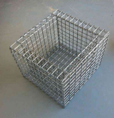 TLWY Stone Cage Gabion Baskets Dinding Penahan Lapisan Seng Tinggi