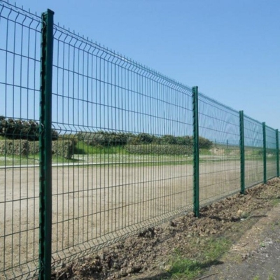 2D atau 3D Curvy Welded Mesh Fence untuk Bandara dan Lapangan Olahraga