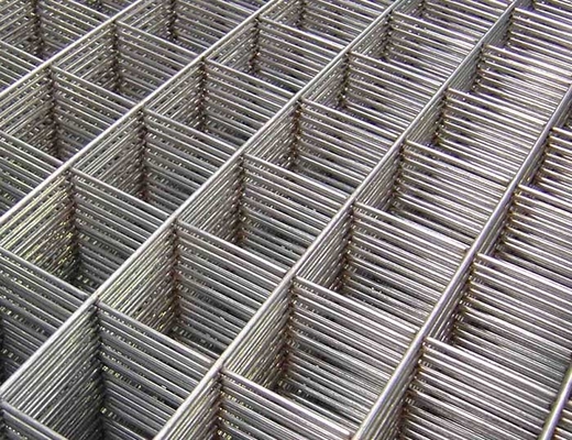 bukti abrasi 0.4mm-5.2mm Metal Mesh Fence Panels 6ft Welded Wire Fencing
