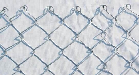100ft Roll Heavy Gauge Galvanized Chain Link Fence Abrasi Resistance