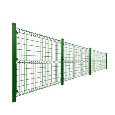 Powder Painting Garden 3D Wire Mesh Fence tahan cuaca