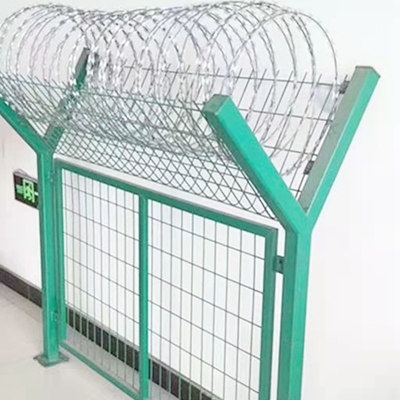 Pagar Keamanan Bandara Tipe Y 50m 100m Prison Mesh Fencing
