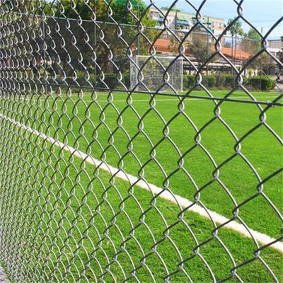 6 Foot Chain Link Wire Mesh Anggar Hot Dip Galvanized Pvc Coated